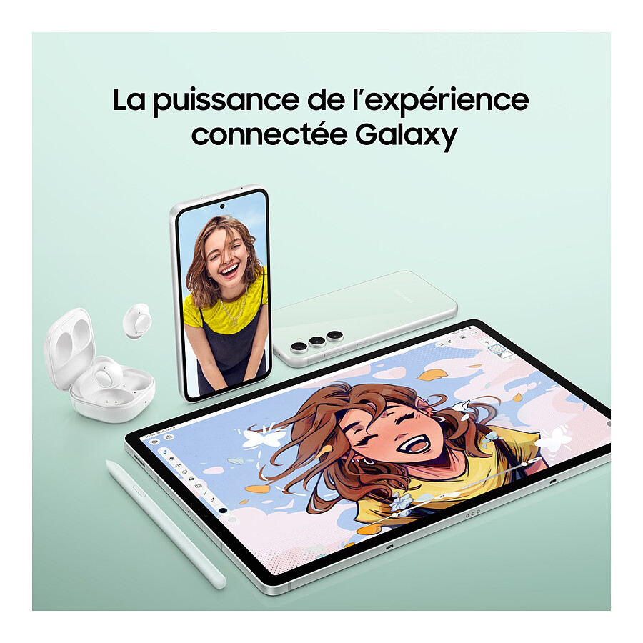 Samsung Galaxy S23 FE 5G (Graphite) - 128 Go - 8 Go · Reconditionné