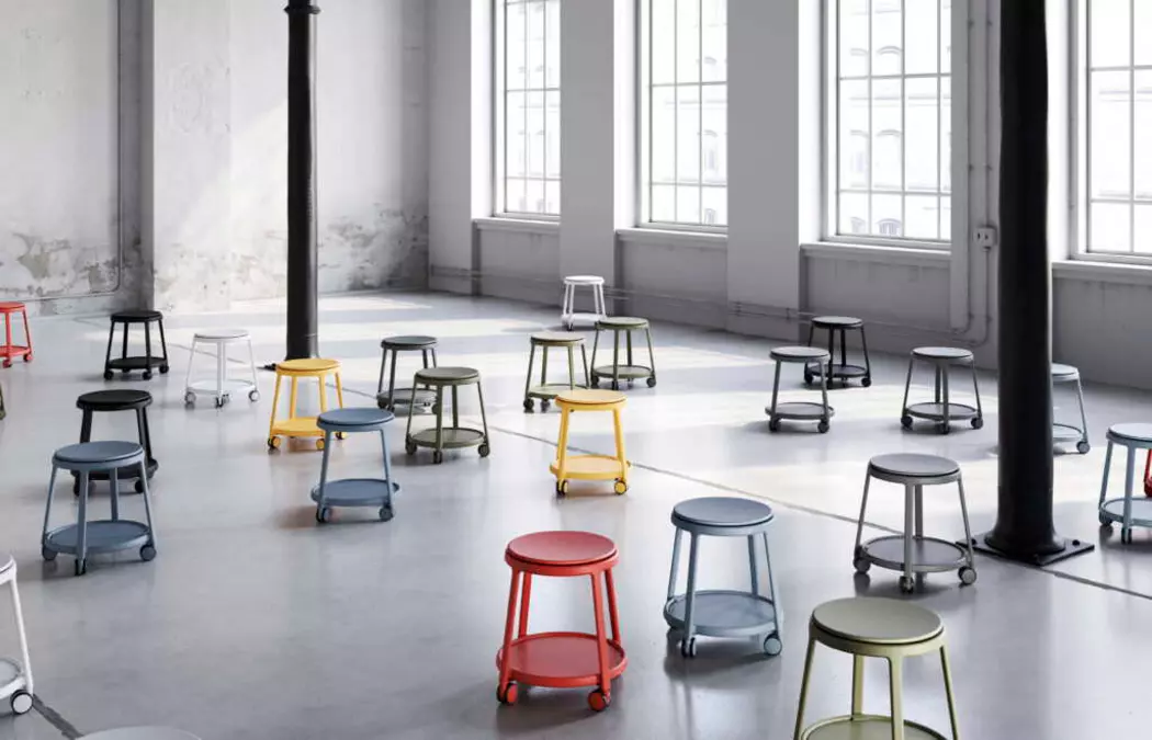Hocker Round & Roll