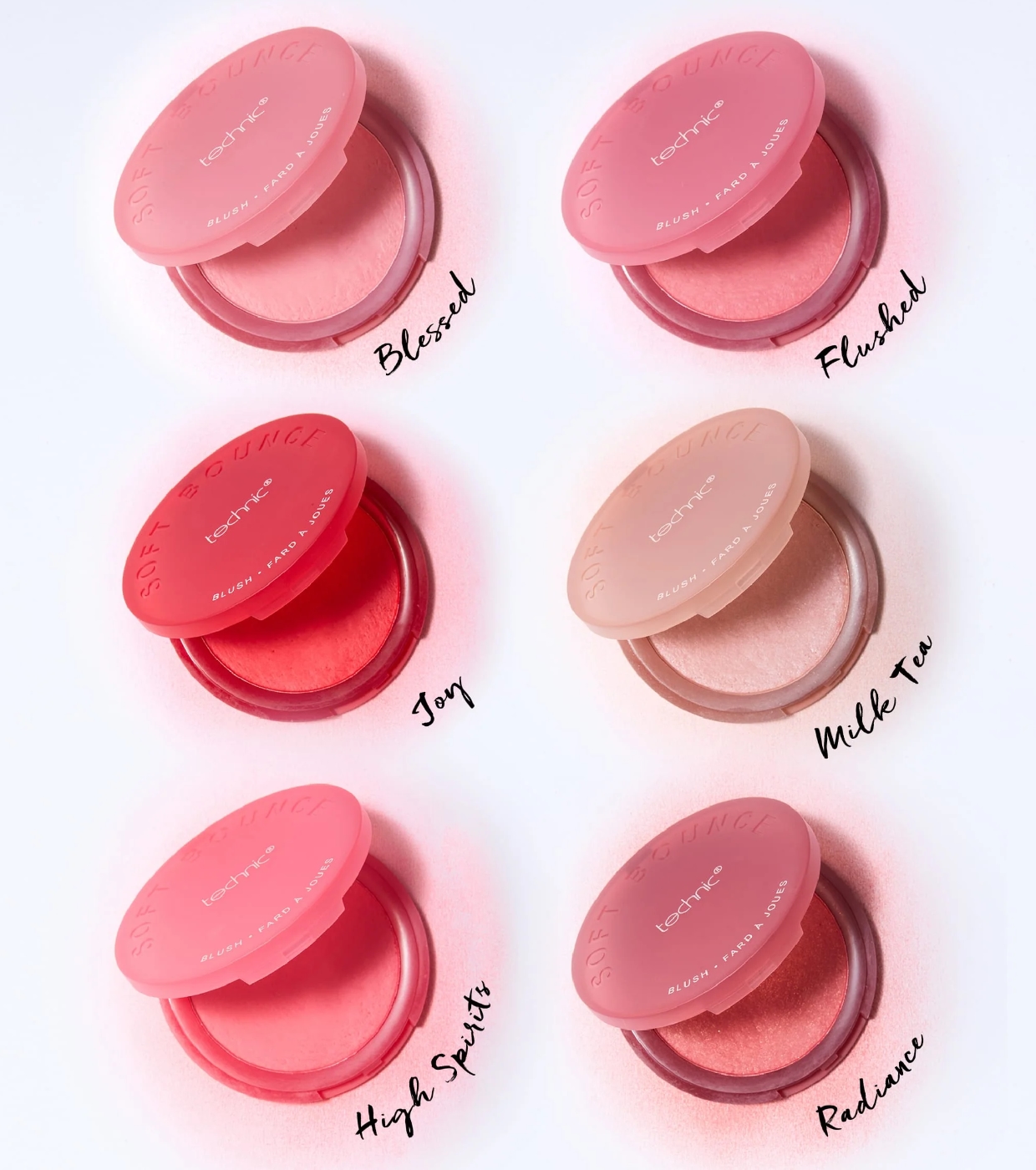 Technic Cosmetics - Blush em creme-pó Soft Bounce - Blessed