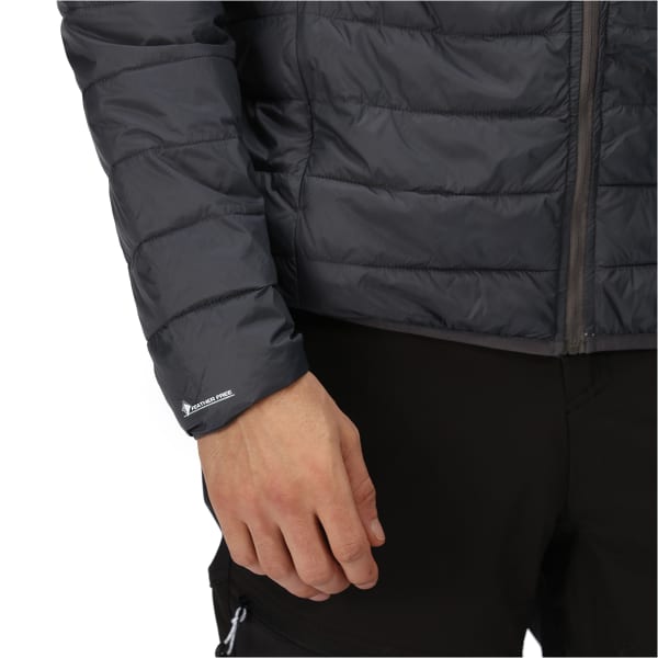 Doudoune randonnée REGATTA HOODED HILLPACK DARK GREY
