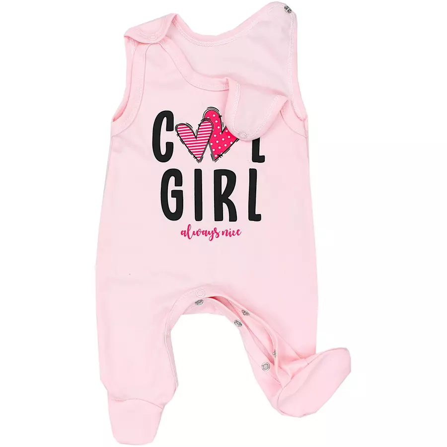 TupTam Baby Mädchen Strampler mit Aufdruck Spruch 3er Pack ecru