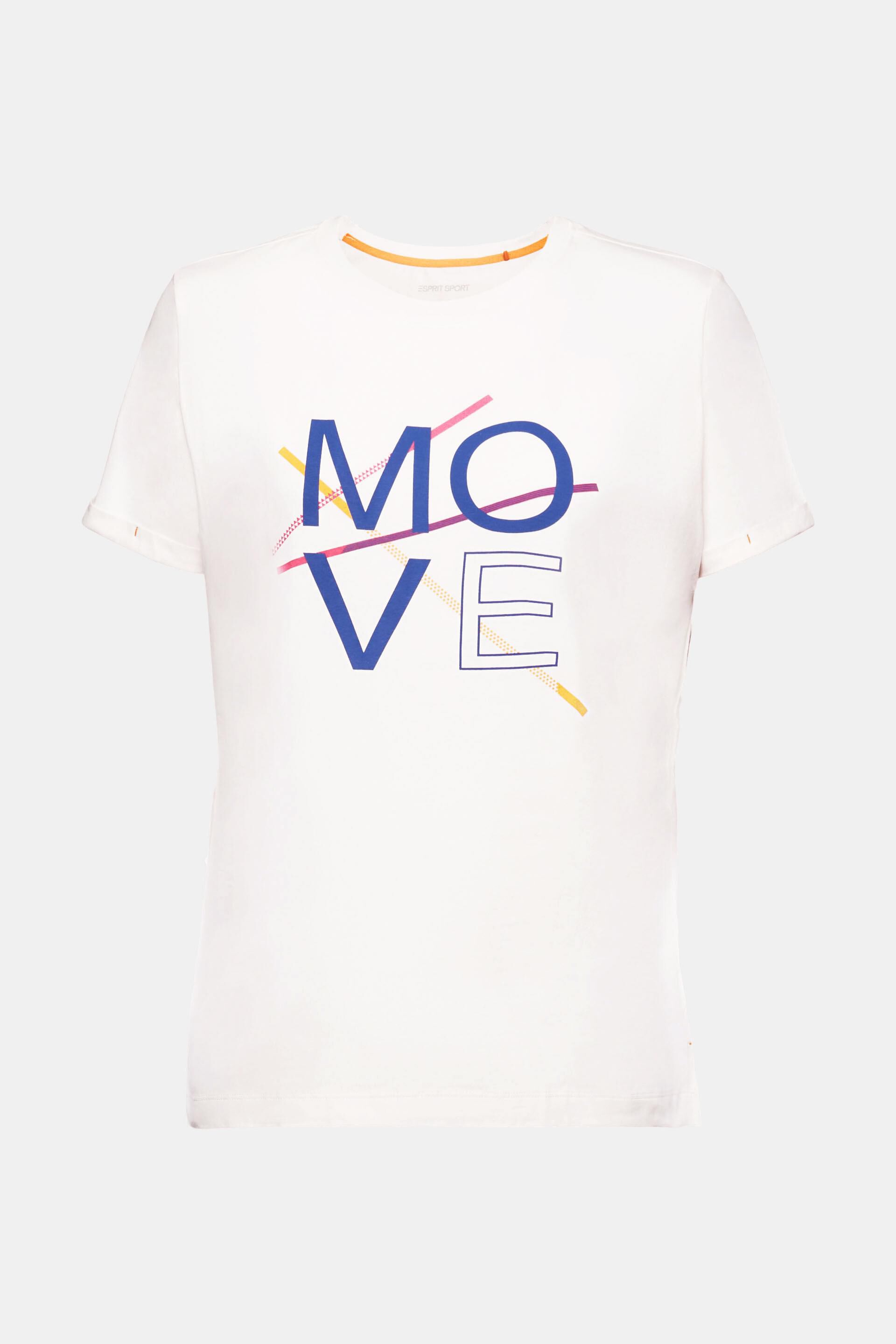 T-shirt en coton d’allure sportive