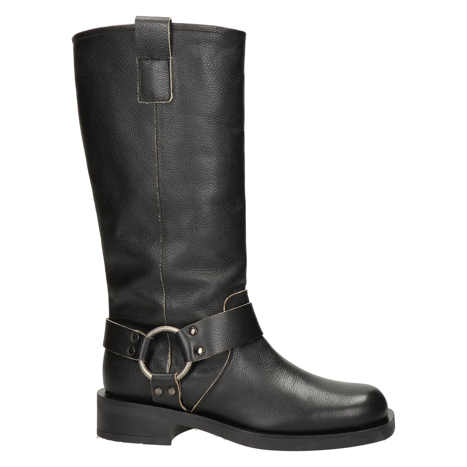 dames bikerboot Nelson Zwart