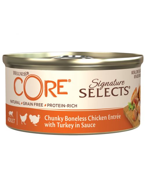 Wellness Core Signature Selects Chunky 79 g - Kattenvoer