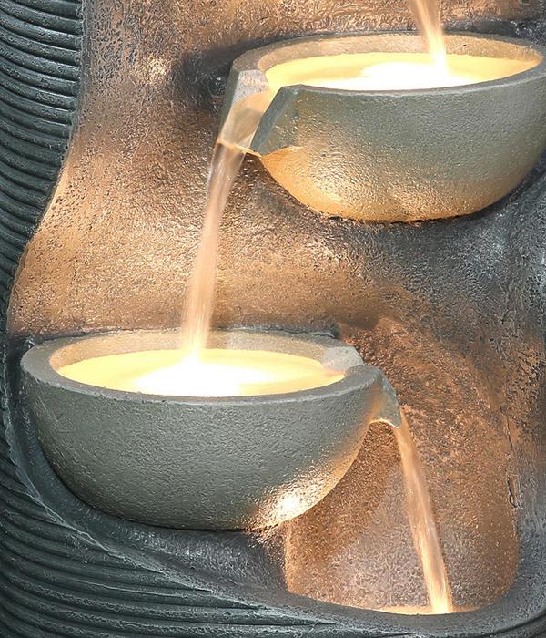 Dehner Polyresin-Gartenbrunnen Salo,