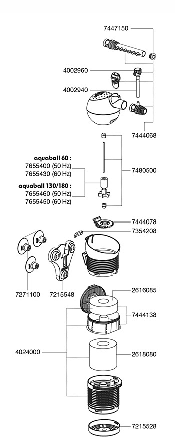 Eheim Upgrade Kit voor Aquaball | Uitbreidingsset