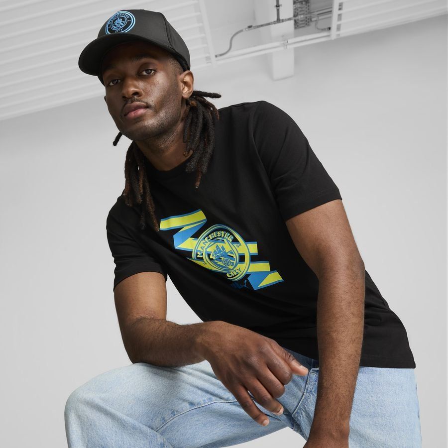 Manchester City Casquette Culture  - Noir/Magic Blue