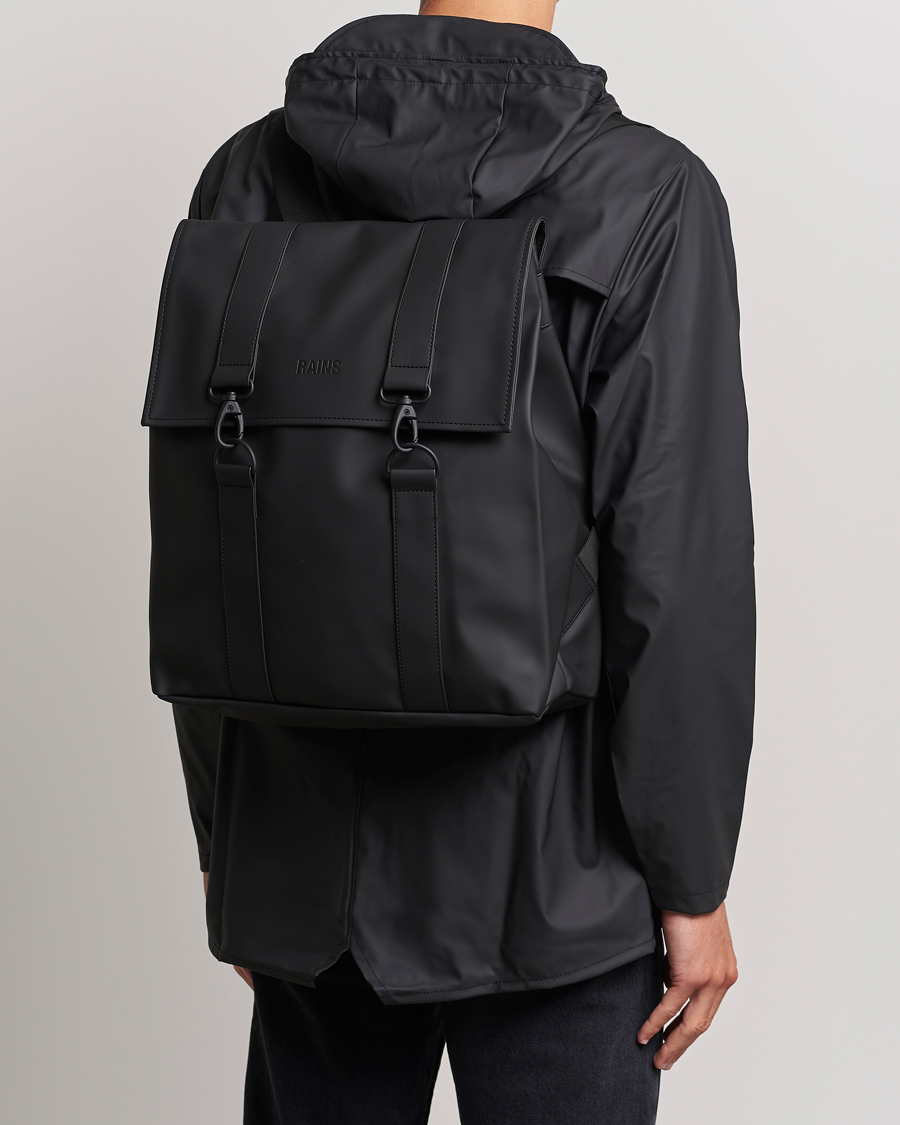 RAINS Messenger Bag Black