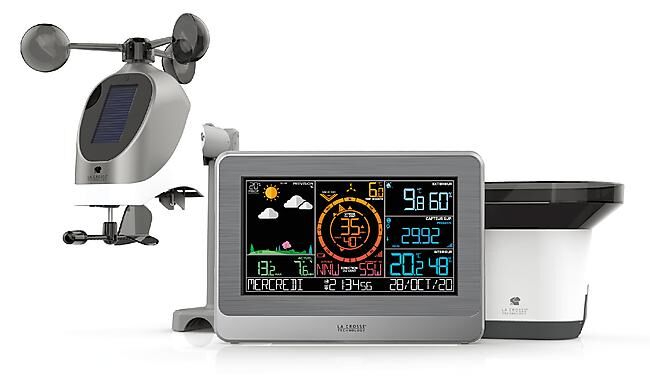 LA CROSSE TECHNOLOGY - STATION METEO PRO COULEUR WIFI WS6869
