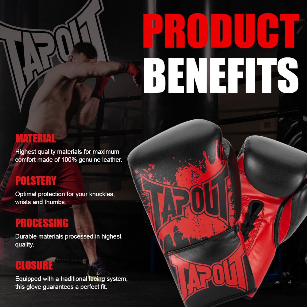 Tapout Boxhandschuhe aus Leder (1 Paar) ANGELUS