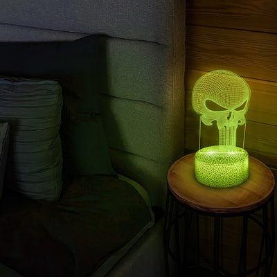 Powerpal 3D-Nattlampe, Monsterskalle