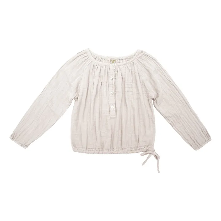 Numero 74 Blouse Coton Bio Naia | Rose poudré