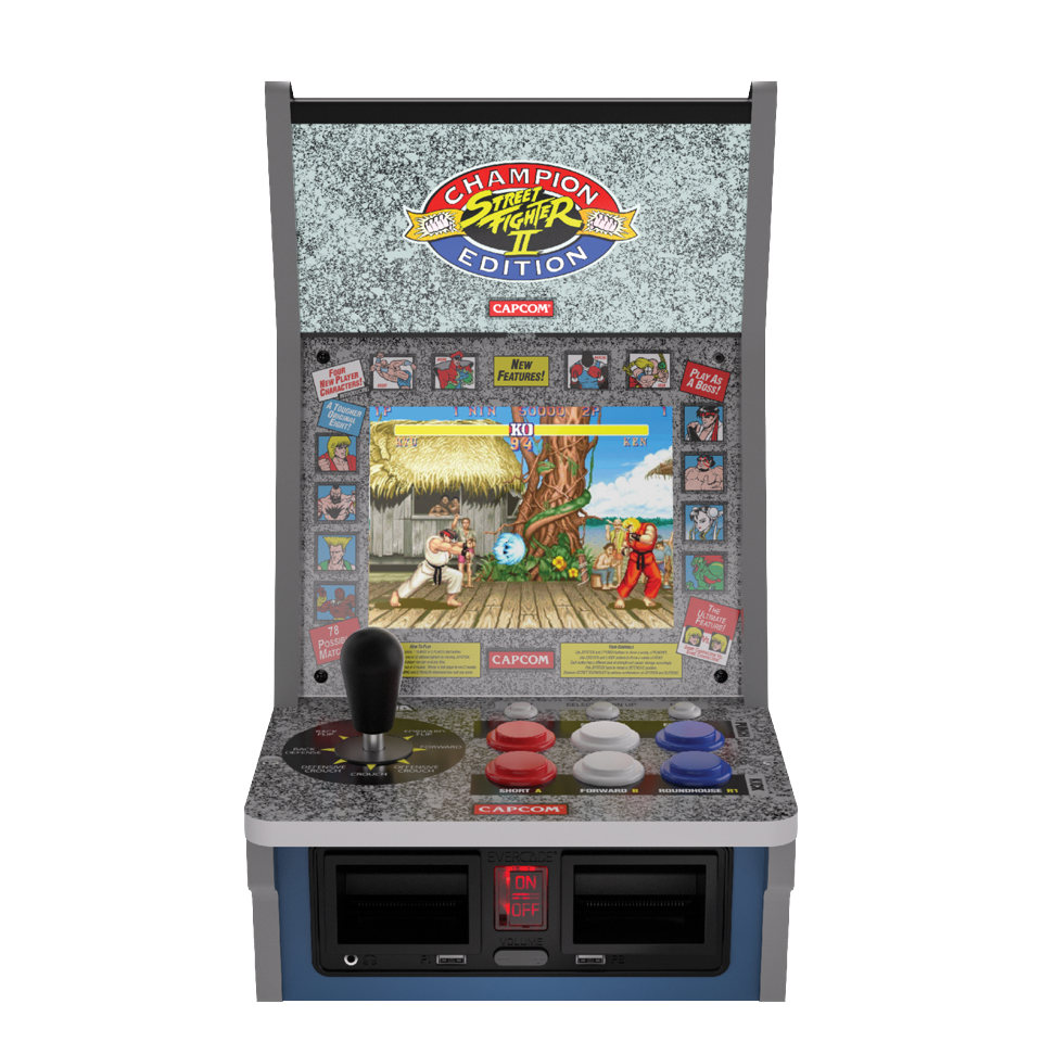 Evercade Alpha Street Fighter Bartop Arcade