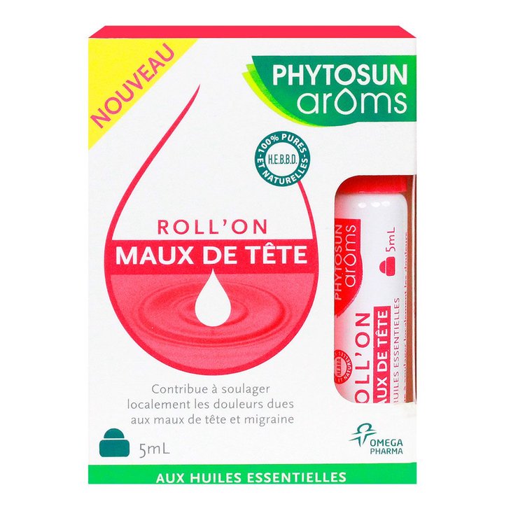 Roll'on maux de tête 5ml