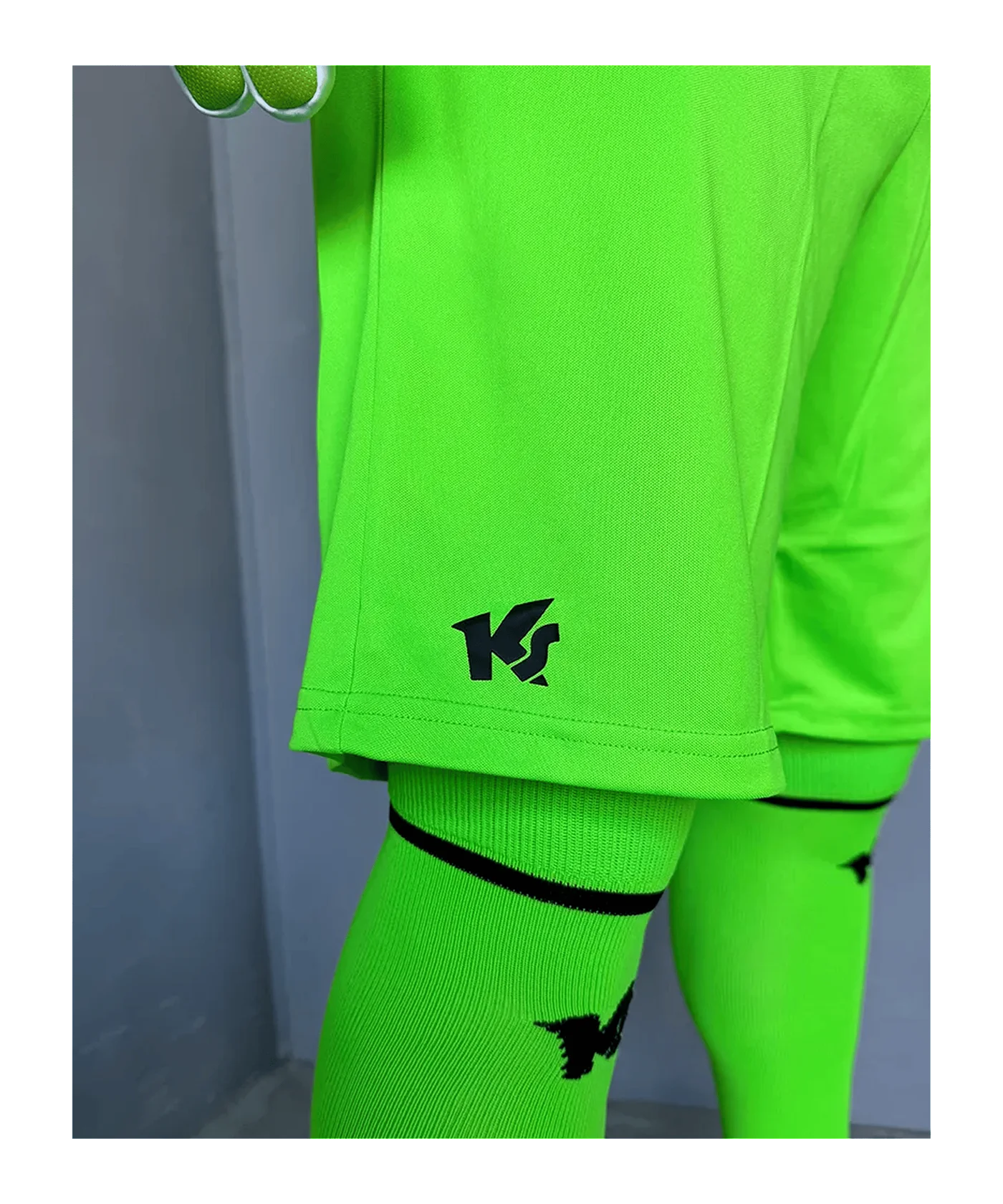 KEEPERsport Torwart Trikot Set Kids Grün F558