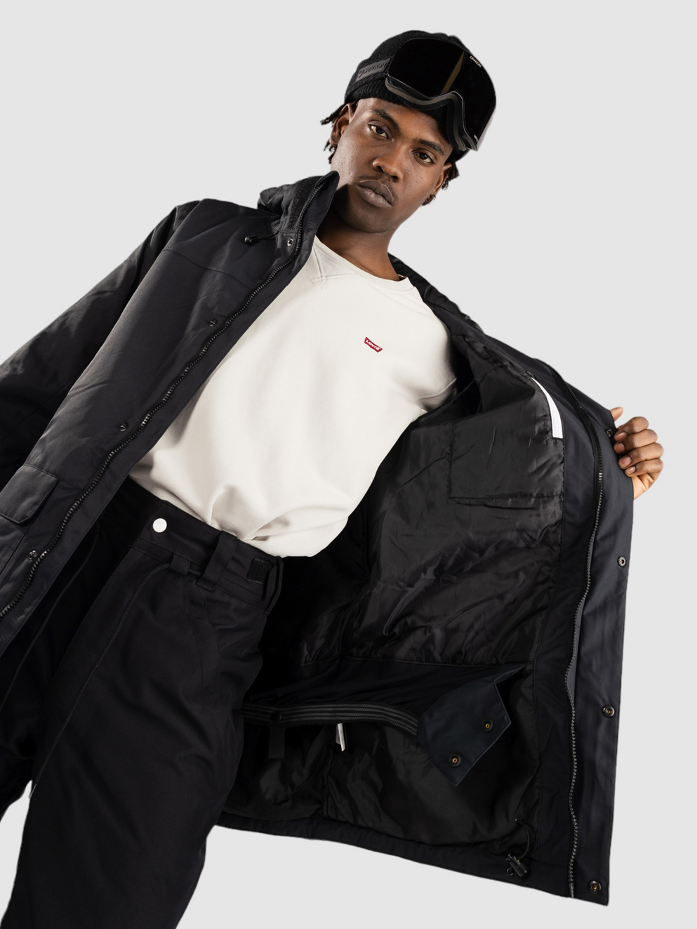 Aperture Cornice Jacket black