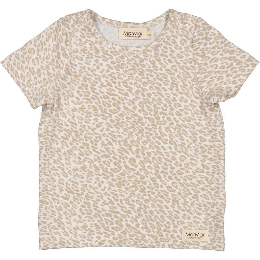 Køb MarMar Leopard Beige Leo Tee SS T-shirt