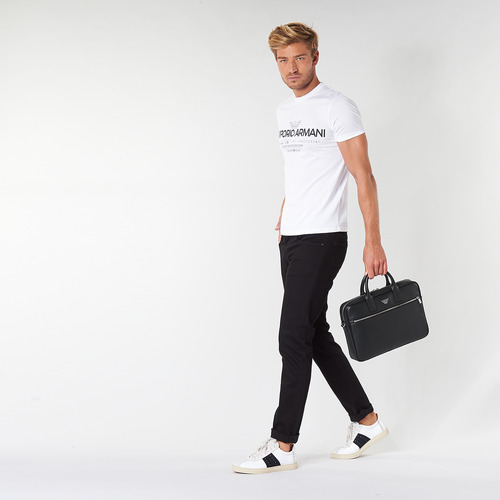 Emporio Armani - BUSINESS REGENER BRIEFCASE - Noir