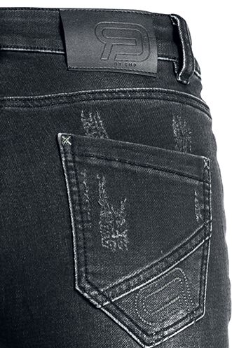 Jean 3/4 Avec Détails Graffiti | RED by EMP Short