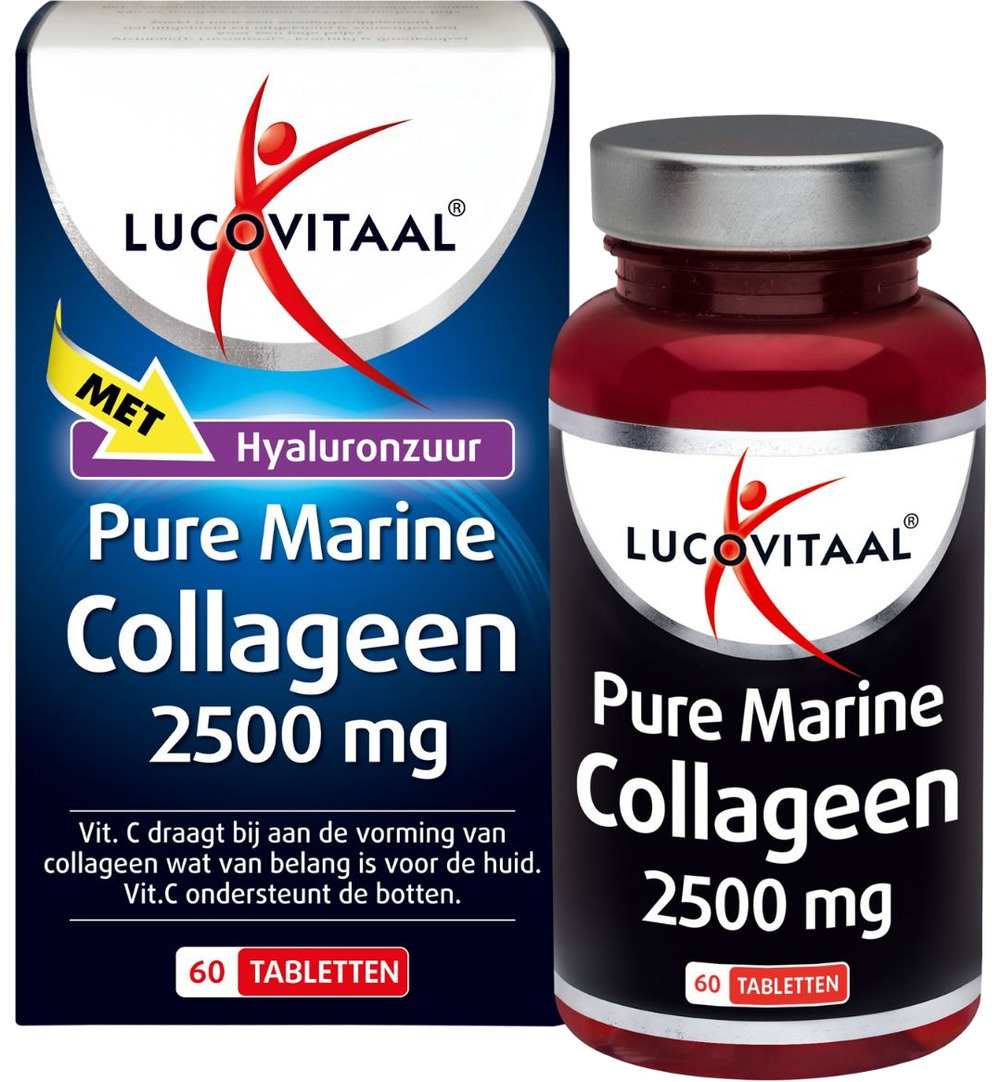 Lucovitaal Collageen 2500Mg Pure Marine (60 tabletten)