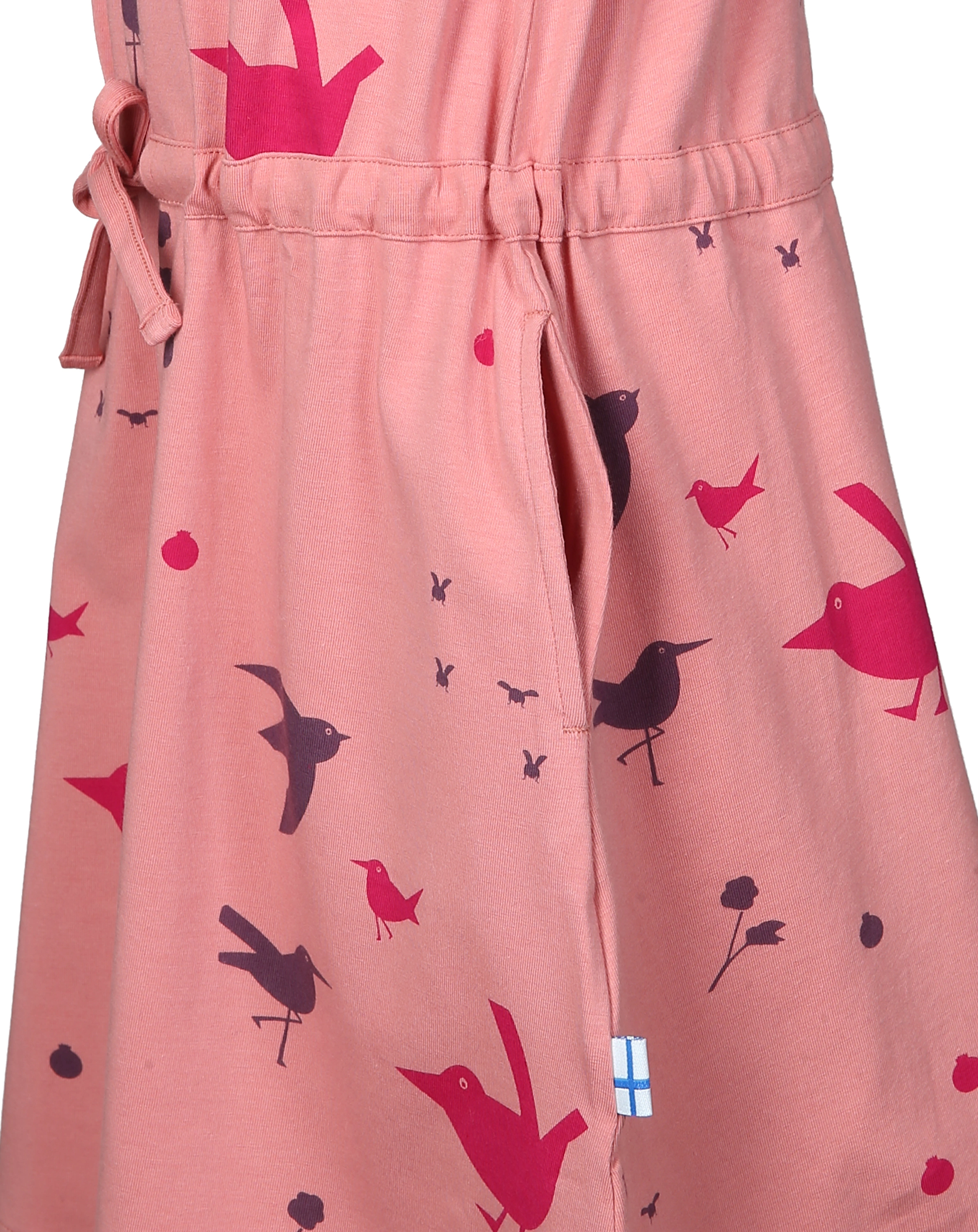 Jersey-Kurzarmkleid KIRKAS in terra cotta
