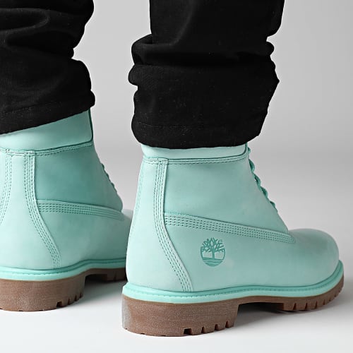 Boots Timberland Premium 6 Inch Waterproof A5VK9 Medium Green Nubuck