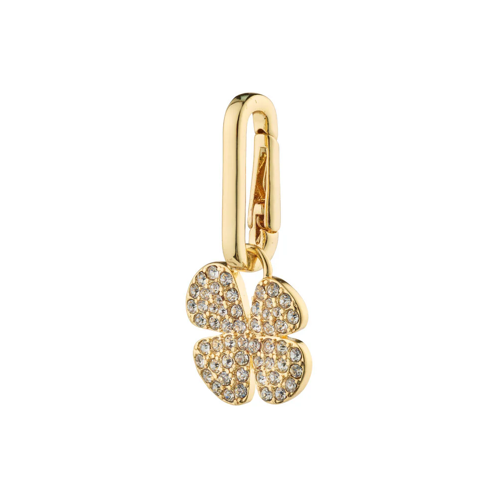 PILGRIM  Charm clover - forgyldt