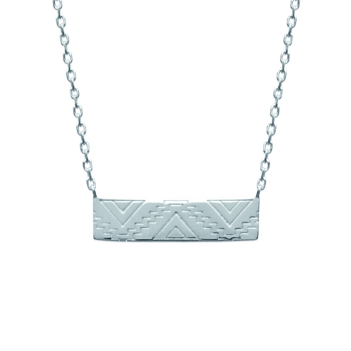 Collier Brillaxis motif aztèque