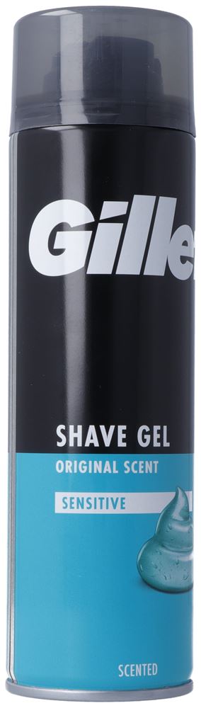 Gillette Sensitive Basis Rasiergel Gel Ds 200 ml