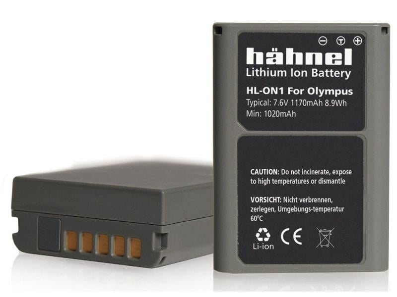 Hähnel Digitalkamera-Akku HL-ON1 Für Olympus Digitalkameras Kapazität 1220 mAh, 7.6 V, 9.3 Wh Ersatz für BLN-1