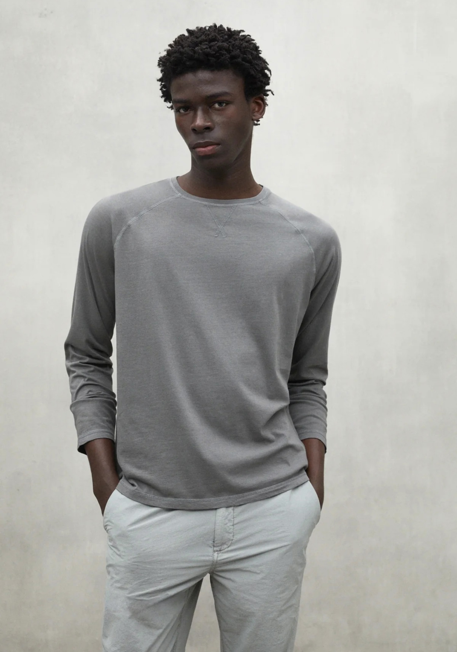Ecoalf Longsleeve Malaga Asphalt