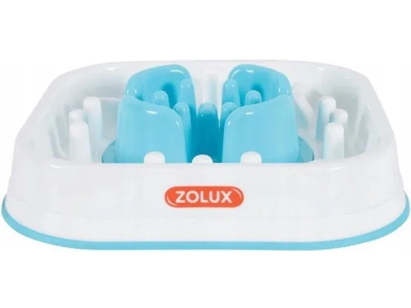 Zolux slow feeder kvadrat 28 x 28 x 6,5 cm