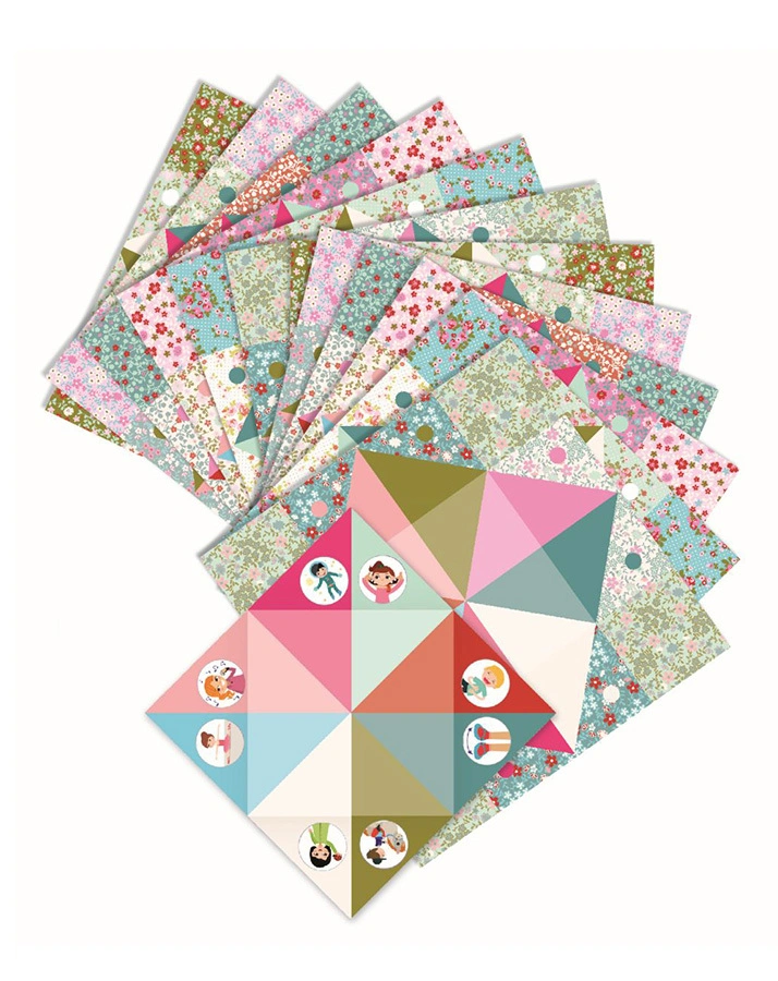 Origami-Papier HIMMEL & HÖLLE 24 Blatt in bunt