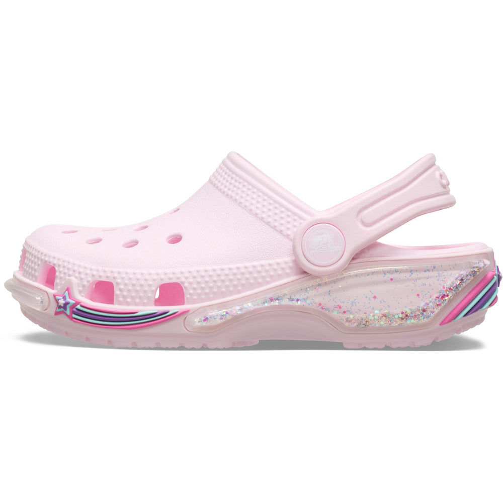 Køb Crocs Pink Milk Classic Star Sprinkel Shaker Clog