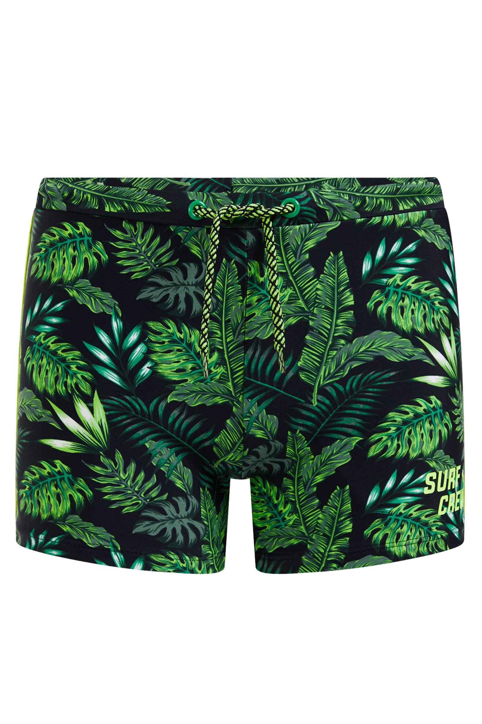 Jongens zwemtrunk met dessin WE Fashion Groen