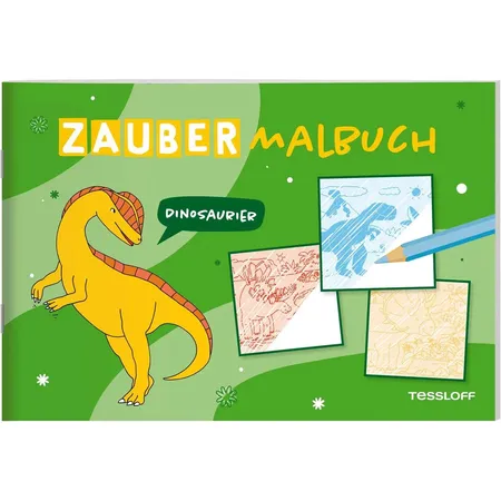 Tessloff Zaubermalbuch. Dinosaurier
