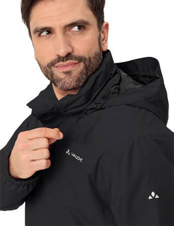 ESCAPE BIKE WARM Herren-Regenjacke  black  L