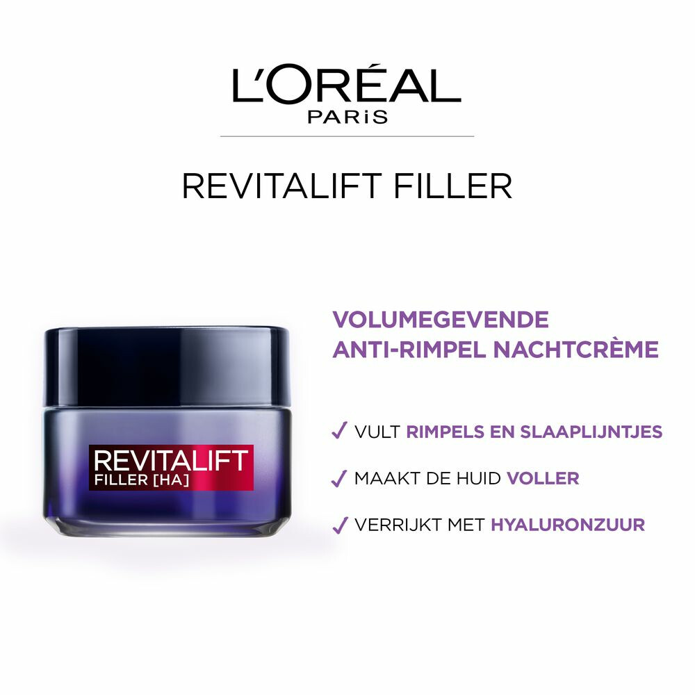 L'Oréal Revitalift Filler [HA]Nachtcrème50 ml