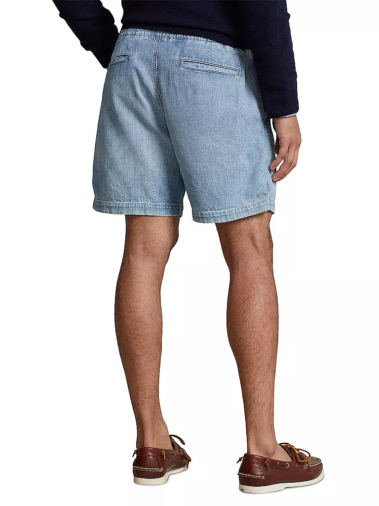 POLO RALPH LAUREN Jeansshorts hellblau