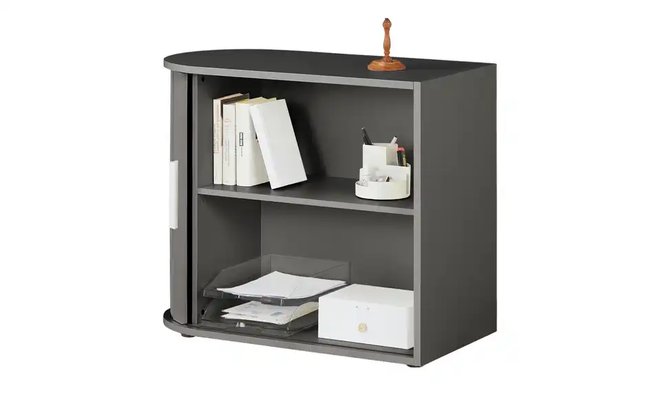 Jalousieschrank Euphrat 86 cm 69 cm Graphit