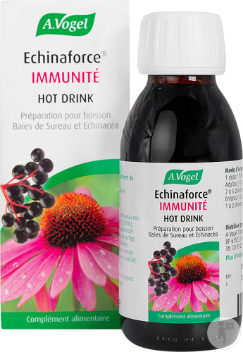 A.Vogel Immunité Hot Drink Préparation Pour Boisson Baies De Sureau/Echinacea Flacon 100ml