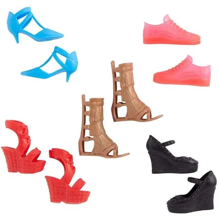 Barbie Fashion Accessoires Set Sommer-Schuhe