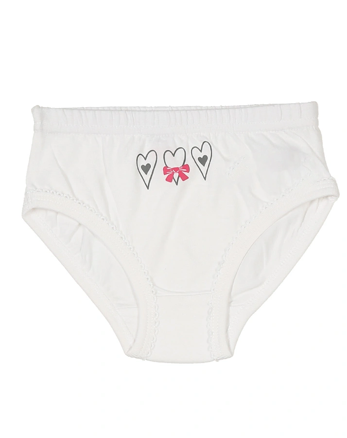Slip CUTE HORSE 3er-Pack in pink/weiß/grau