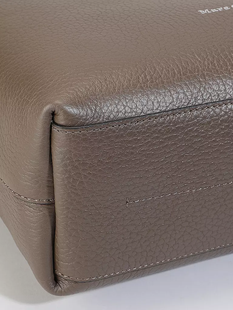 MARC O'POLO Ledertasche - Hobo Bag Medium braun