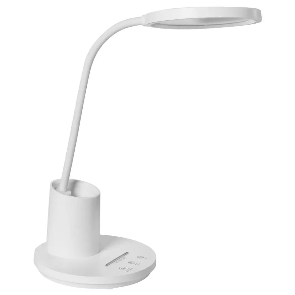 VELA - Bureaulamp LED - Wit - Synthetisch materiaal