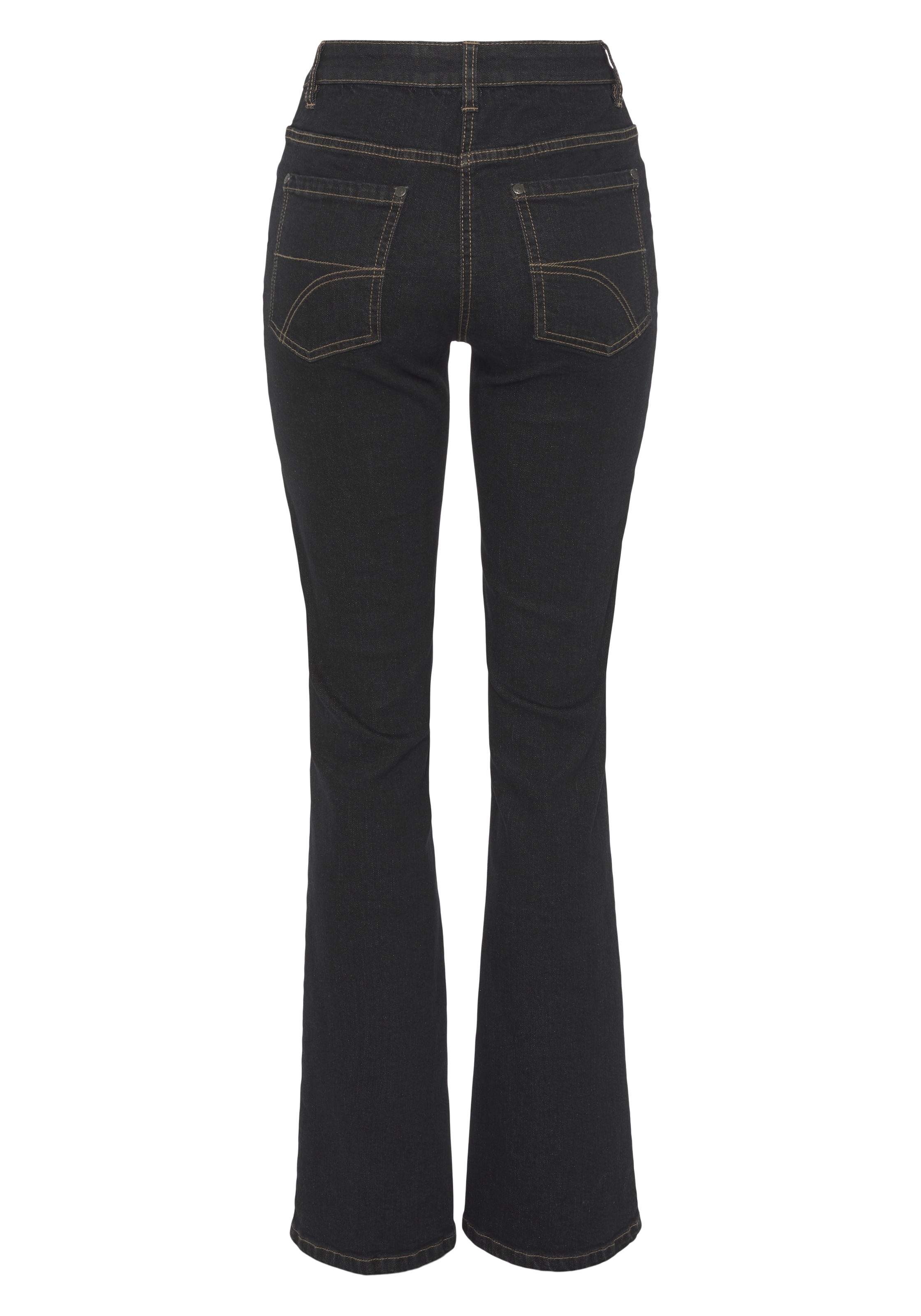 Arizona Bootcut-Jeans , hohe Leibhöhe