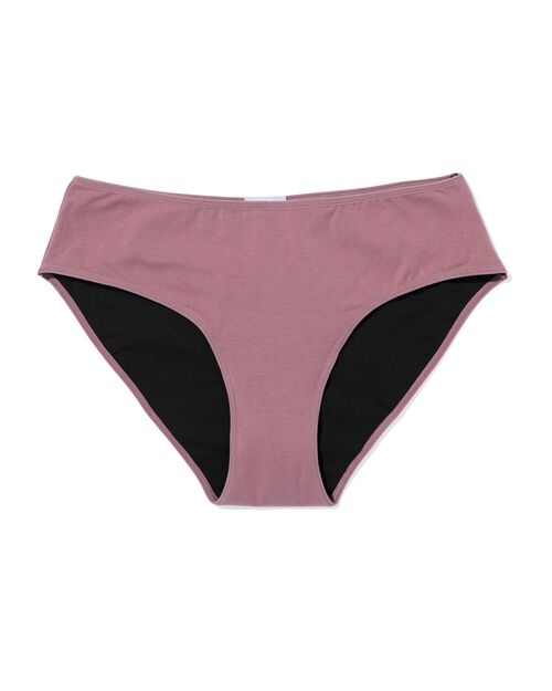 Culotte d'incontinence en coton pour légères fuites urinaires vieux rose