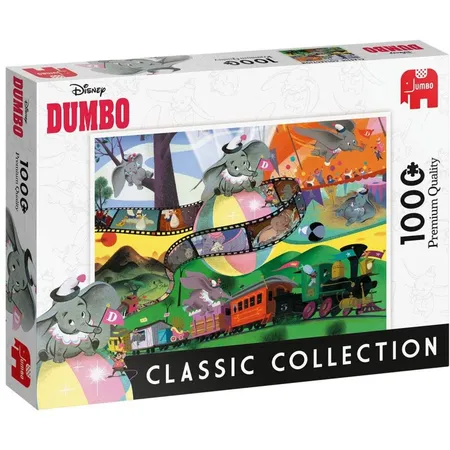 Jumbo Spiele Puzzle - Disney Classic Collection, Dumbo, 1000 Teile