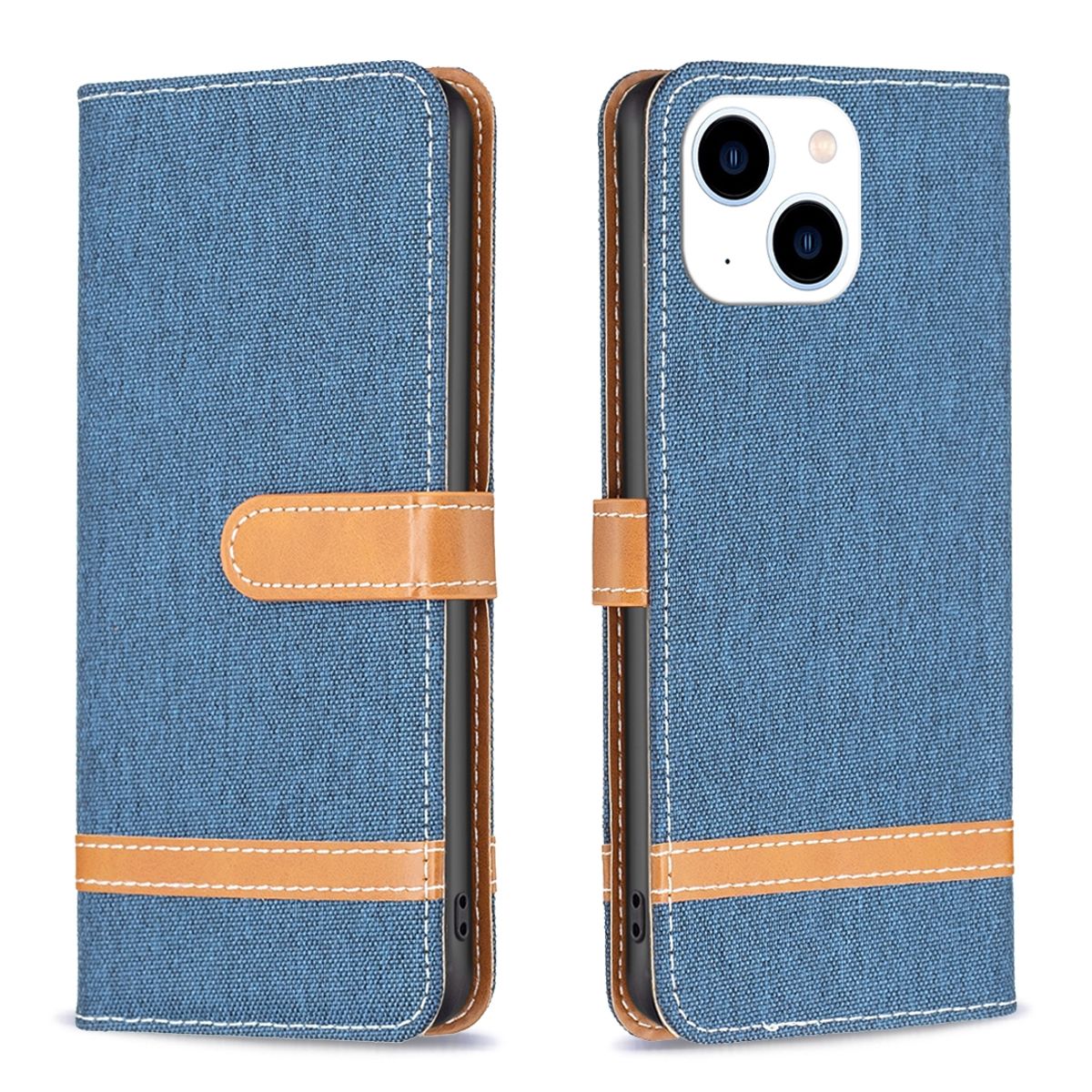 Hülle Handy Schutz für Apple iPhone 15 Case Cover Wallet Klapp Tasche Etuis Neu