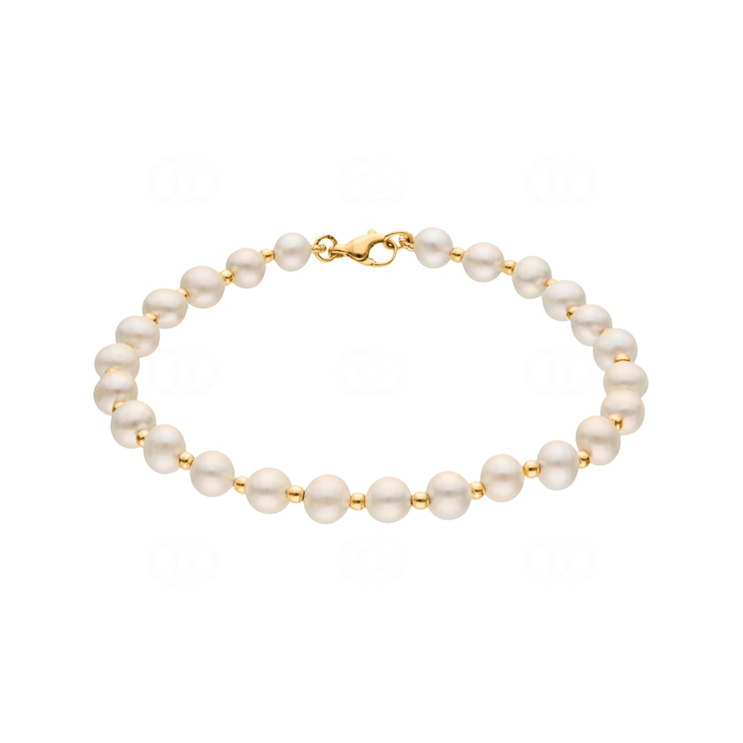 Perlenarmband Süsswasser 5 - 5.5mm